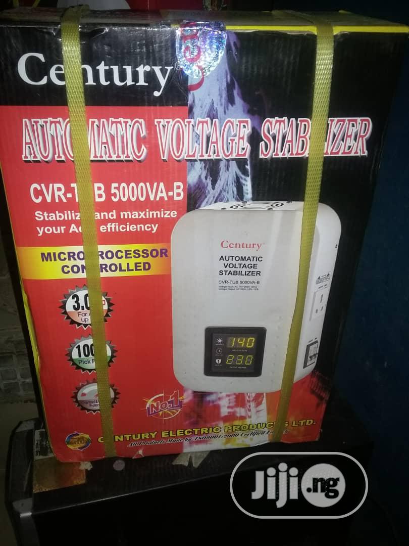 5000VA Century Wall Mount Automatic Voltage Stabilizer in Ojo
