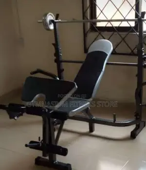 Commercial Bench Press With 50kg Weight