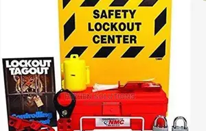 11 Piece Electrical Lock Out & Tagout Loto Safety Center Kit By Hip