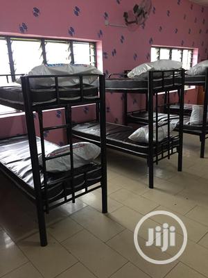 Hostel Metal Double Bunk Bed,(2.5x6ft)And (3x6ft)Available