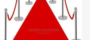 Rope Type Sanchion Queue Barrier Post 6 Poles By Hiphen Sl