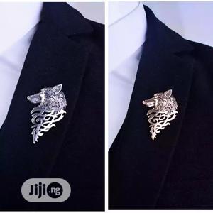 Wolf Brooch Vintage Punk Unisex