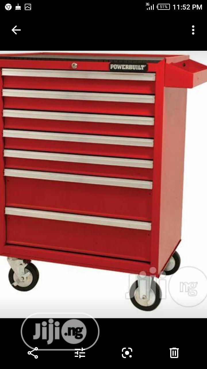 Empty Tools Cabinet