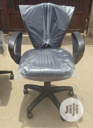 Pure Leather Secretary Chair