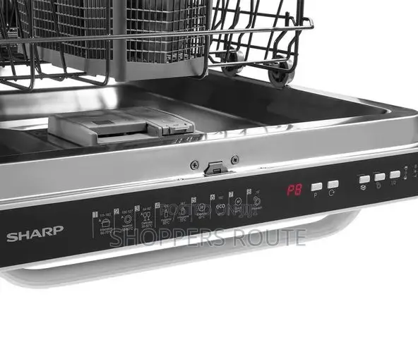 SHARP QW-DX41F47W Full-Size Dishwasher