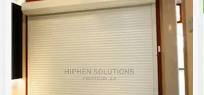 Perforated Garage Door By Hiphen Solutions LTD
