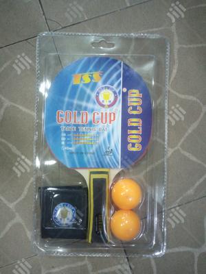 Gold Cup Table Tennis Bat With 2ball