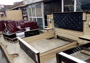 Quality Wooden High Back Rest Bedframe.