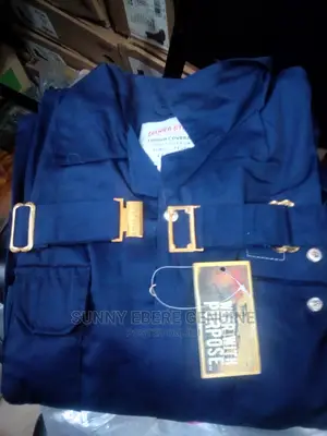 Stylish And Corporate Coverall Fancy, Overall Original Blue