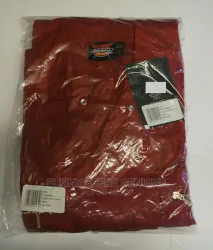 Dickies Red Coverall (UK Size 46T) Brand New In Bag