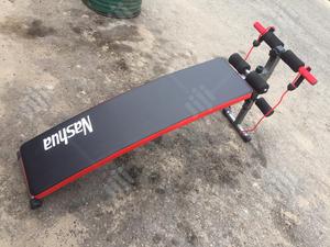 Nashua Tummy Trimmer Sit Up Bench With Aerobic Dumbbell