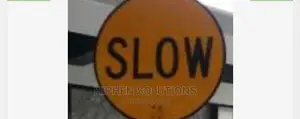 Police Safety Hand Slow Down Traffic Sign By HIPHEN SOLUTIONS LTD
