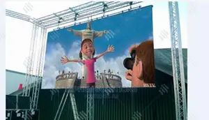576×576mm Outdoor Ad PH3 Rental LED Screen BY HIP