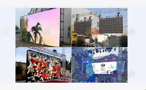 640 By 640mm PH5 Outdoor Rental LED Screen BY HIP