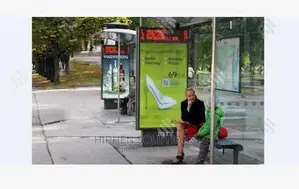 1212×2440mm Bus Station Advertising BY HIP