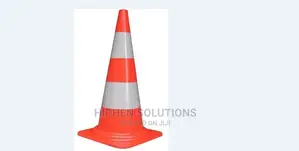 Heat-resistant PVC Traffic Safety Cone By Hiphen Solutions LTD