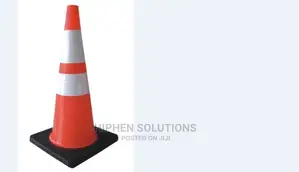 Twenty-eight Inches Orange PVC Traffic Cone