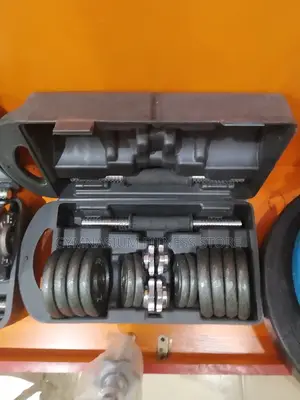 Pait Of 7.5kg Chrome Dumbbell 6dr
