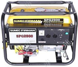 Brand New Sumec Fireman 2.2KVA Generator (SPG2900)Manual