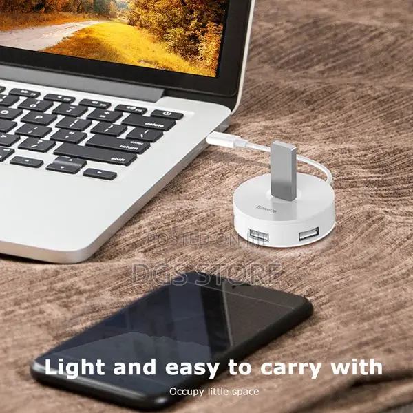 Baseus Round Box Hub Adapter for Type-C