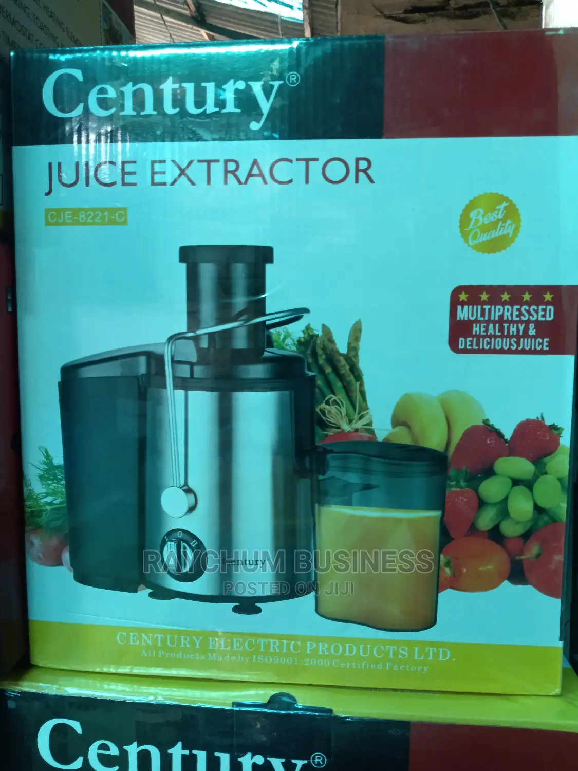 Century Juice Extractor Stainless