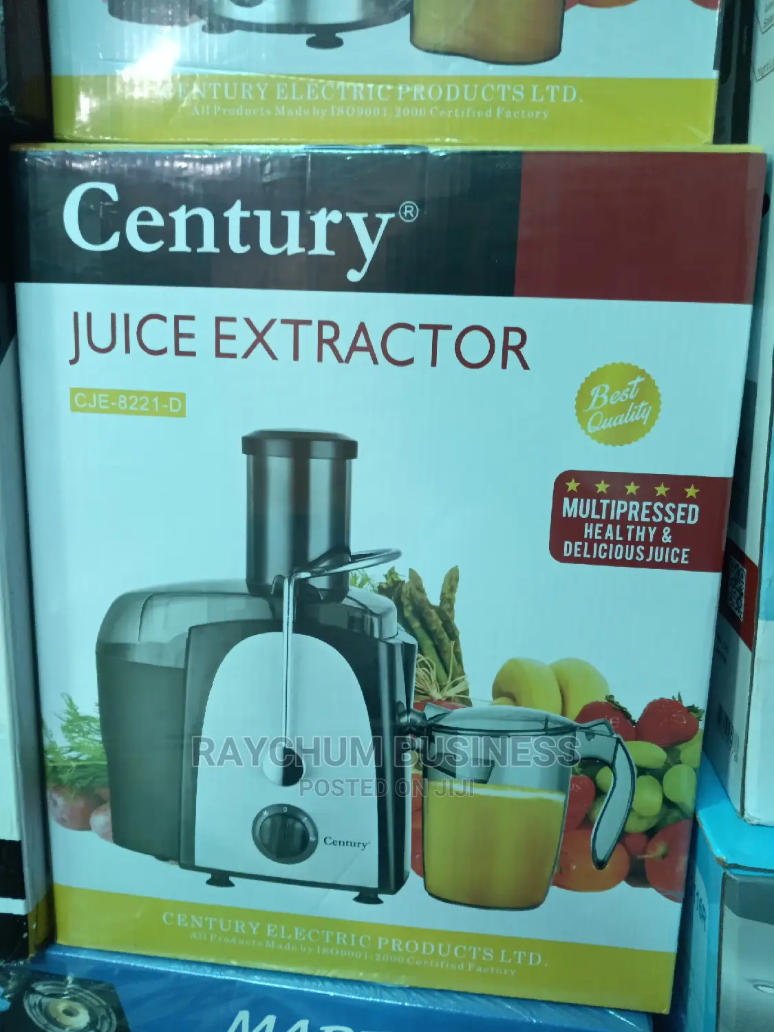 Century Juice Extractor Stainless