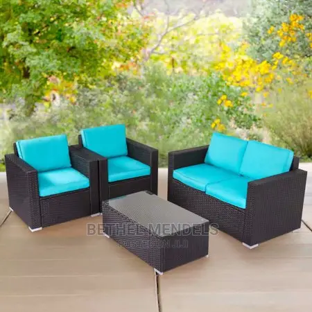 Elegant Garden Rattan Sofa