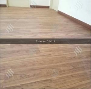 Korean Vinyl Wood-Like Floor in Abuja. Free Installation