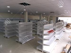 Double Sided Supermarket Shelf