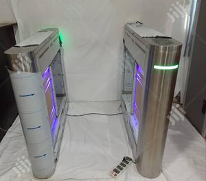 Stainless Steel Double Leaf Swing Barrier Gate Turnstile