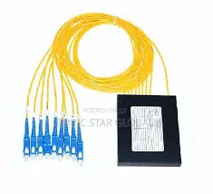 1X8 PLC Fiber Splitter Sm
