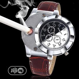 Multi-Functional Rechargeable Men Quartz Watch Lighter