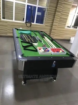 Snooker Boards With All the Accessories
