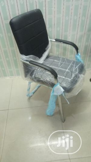 Leather Four Legs Chair