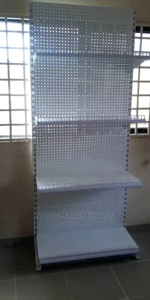 Single Sided Sand Blasted and Powder Coated Supermarket