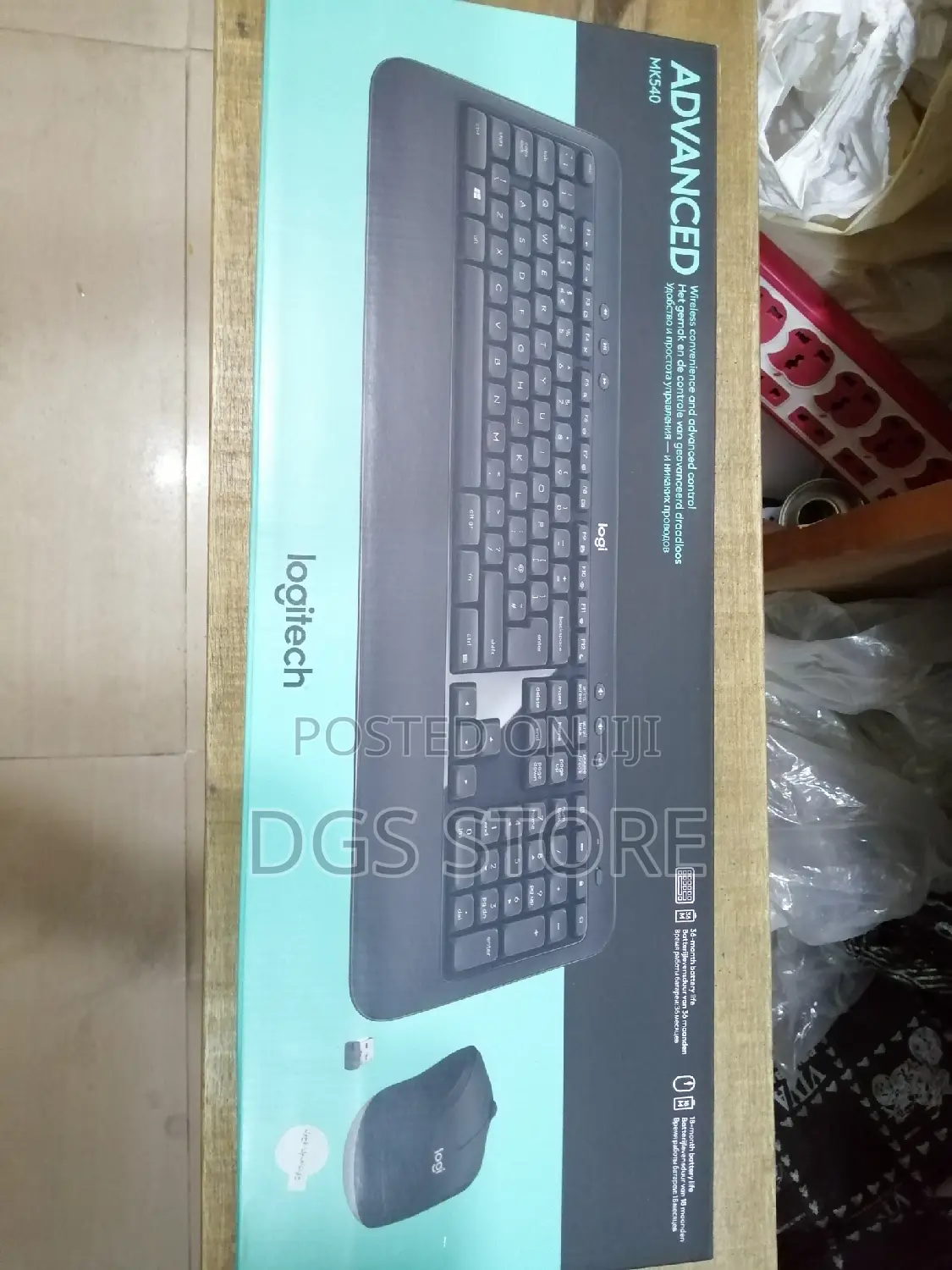 Logitech Advanced Mk540 Wireless Keyboard and Mouse Combo