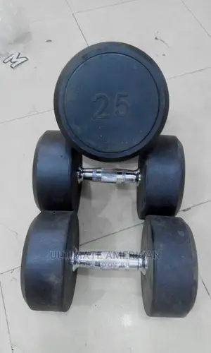 Brand New Impored American Fitness 25kg Dumbbell =50kg
