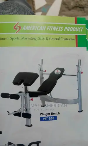 American Fitness Imported Commercial Weight Bench Original