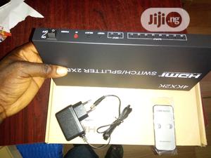 2×8 HDMI Splitter and Switcher