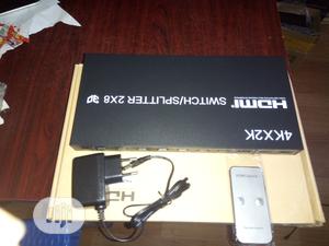 2×8 HDMI Splitter and Switcher