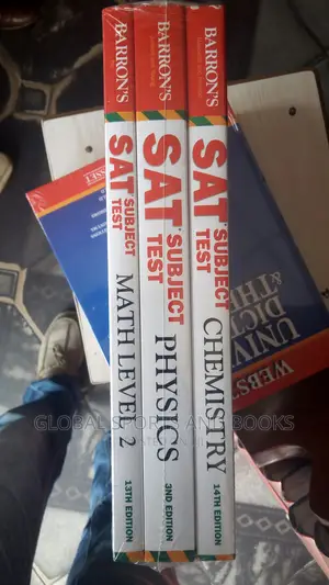 Sat Subjects Test, Chemistry, Physics, And Mathematics (3 In 1)