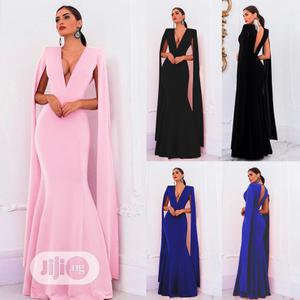 Sexy European v-Neck Fishtail Dress