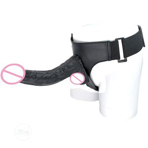 Strap on Belt Black Dildo Adult Toys