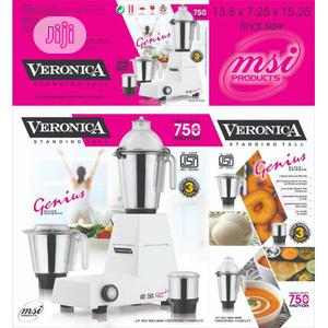 Genius Veronica Mixer Grinder Heavy Duty 750watts