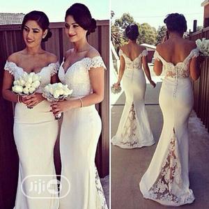 Evening Gown White Slim Long Formal Dress