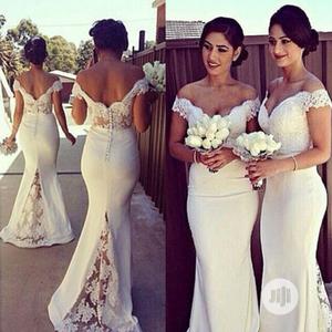 Evening Gown White Slim Long Formal Dress