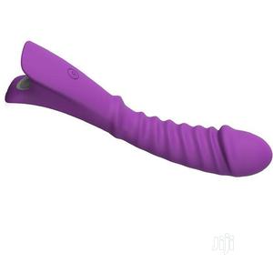 Top Wand Silicone Spark Purple Vibrator