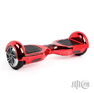 2 Wheel Balancing Smart Hoverboard - Chrome Red
