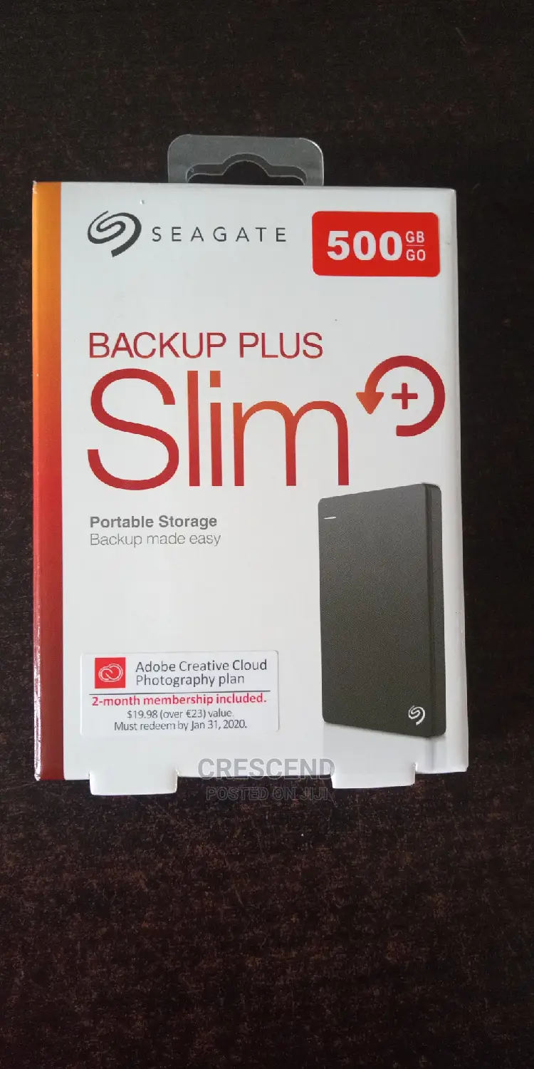500 Gigabyte Usb External Hard Drive Seagate Backup Plus