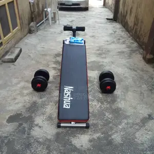 Sit Up Bench and Pair of 1.5kg Plastic Dumbbell567